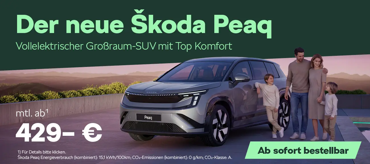 Online neuer Skoda Peaq